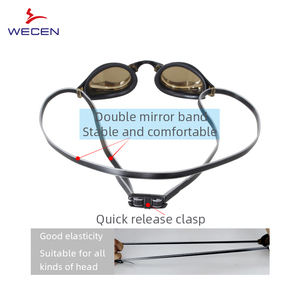 La competencia profesional gafas deportivas anti-niebla protectoras UV PC lente gafas de natación de carreras - Product Image 3