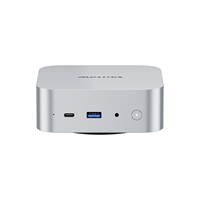 Mini PC con Windows 11 Pro, Ultra 9 Intel 185H, Unidad SSD NVMe, 16 Núcleos Integrados, 16G/24G LPDDR5, PCS con Win11 Pro, Linux, Ai Boost