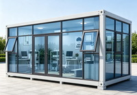 Conteneur habitable personnalisé par le fabricant 20ft 40ft – Maisons modulaires modernes préfabriquées, mini-maisons, bureaux et appartements en conteneurs