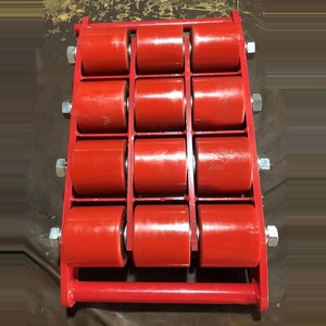 Nhiệm Vụ Nặng Nề Tải Con Lăn Máy Di Chuyển Giày Trượt PU Bánh Xe 12T 15T 18T 24T 50T Hàng Hóa Skate - Product Image 5