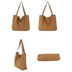 Original Rpet logotipo personalizado carta algodón lona bolso con bolsillo cremallera bolsas con logotipo personalizado impreso - Product Image 4