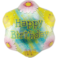 Ballons en aluminium de 18 pouces certifiés CE/EN71, jouet promotionnel, mariage, anniversaire, Noël, fête, forme de fleur, couleur personnalisée