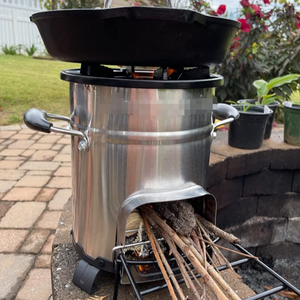 <span class=keywords><strong>A</strong></span> buon mercato all'aperto Mini bruciatore di <span class=keywords><strong>legna</strong></span> da ardere portatile stufe in acciaio <span class=keywords><strong>a</strong></span> <span class=keywords><strong>legna</strong></span> piccola <span class=keywords><strong>stufa</strong></span> da cucina - Product Image 1