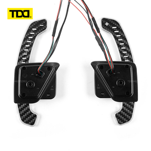 Palancas de cambio magnéticas de fibra de carbono TDD LED para Skoda 2019 Octavia VRS, palancas de cambio para volante - Product Image 1