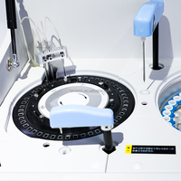 Hot Selling BINTLK OEM Stainless Steel Automatic Biochemical Analyzer 200 Tests/hour Throughput 37C Temperature Control