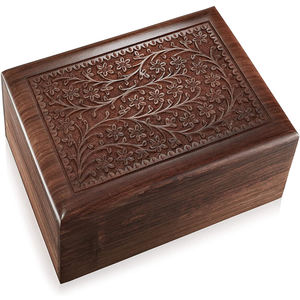 WDF doğal cinerary tabut dökmek için animaux kremasyon toptan ahşap köpekler için küçük hayvanlar için bambu pet <span class=keywords><strong>urns</strong></span> - Product Image 4