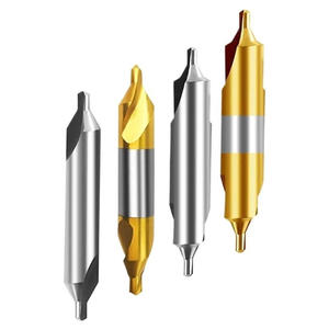 JEEKVISEN High-Speed Steel Carbide Center Drill 120 Point Angle Super Life Tialn Coating 4/6 Shank Diameter CNC Deep Hole - Product Image 1
