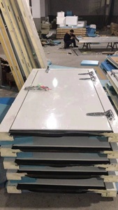 Panel de poliuretano de 100 mm para refrigeración, enfriador con clasificación de fuego B1 - Product Image 5