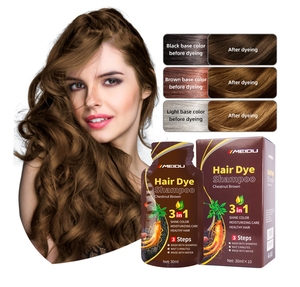 Productos Naturales para el Hogar y la Familia, Caja de Champú de 30 ml X10, Coloración para el Cabello - Product Image 1
