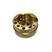 Support de fixation en aluminium usiné CNC sur mesure, anodisé, pour équipement d'automatisation