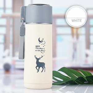 Gobelet à eau en verre personnalisé DZ 450 ml, boisson directe, écologique, corde créative, design ciel étoilé, voyage, randonnée, cadeau, publicité - Product Image 4