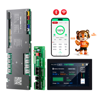 Sistema de Gestión de Baterías (BMS) Inteligente TDT para Almacenamiento de Energía, 8S 24V 15S 16S 48V 100A 200A 300A 3.2V LiFePO4 3.7V Li-ion con BT WIFI RS485 CAN LCD para Inversor