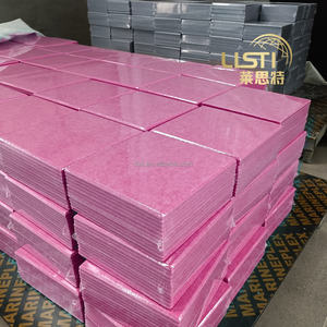 LST 6 uds cuadrado de <span class=keywords><strong>pared</strong></span> grande 11,8 "X 11,8" <span class=keywords><strong>corcho</strong></span> autoadhesivo PET fieltro azulejo de <span class=keywords><strong>pared</strong></span> paneles de <span class=keywords><strong>pared</strong></span> absorbentes de sonido - Product Image 6