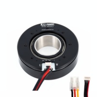 JD-power DCH-9026J Aimant Permanent Dc Couple Élevé Cardan Plat Arbre Creux Électrique Brushless 12v Moteur Avec Commutateur Capteur Hall