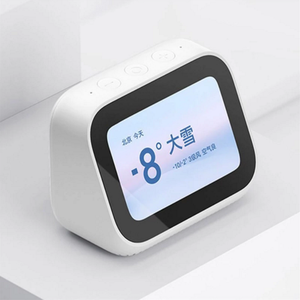 Original pour <span class=keywords><strong>Xiaomi</strong></span> AI tactile écran d'horloge intelligente affichage numérique connexion WiFi haut-parleur <span class=keywords><strong>réveil</strong></span> intelligent - Product Image 3