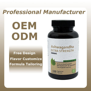 Suplementos Naturales de Marca Privada OEM, Extracto de Raíz de Ashwagandha, Cápsulas de Ashwagandha 3000 MG - Product Image 6