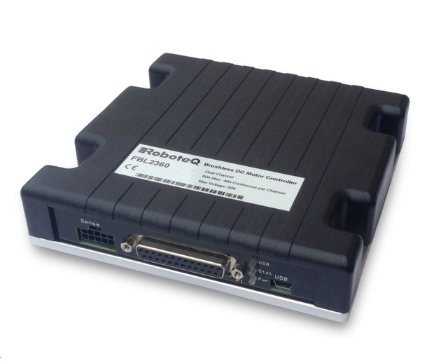 Dual Channel Brushless DC Motor Driver FBL2360 RS232/USB AGV Motor Controller