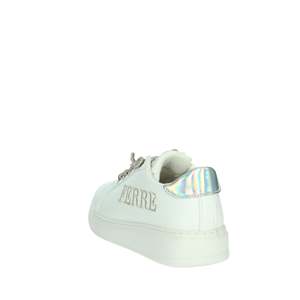 Zapatillas Deportivas para Niña Ferre, Blancas y Plateadas, con Suela Gruesa, Zapatos de Moda - Product Image 2