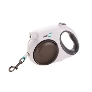 רצועת כלבים אוטומטית נשלפת רב תכליתית יוקרתית עם פנס, טעינה ב-USB, שקית לאיסוף צואה מובנית וקערת אוכל לכלבים (פלסטיק) - Product Image 1