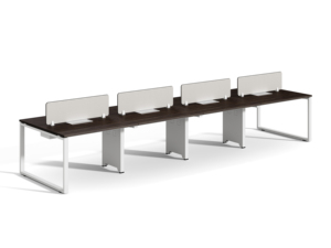 Escritorio moderno 2 4 6 Estación DE TRABAJO Banco DE TRABAJO Diseño moderno <span class=keywords><strong>Muebles</strong></span> de <span class=keywords><strong>oficina</strong></span> - Product Image 4