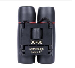 Telescópio Metálico Profissional 30x60 Mini Compacto Binóculos Dobráveis HD Prisma Bak4 Portátil para Observação de Aves ao Ar Livre Camping - Product Image 4