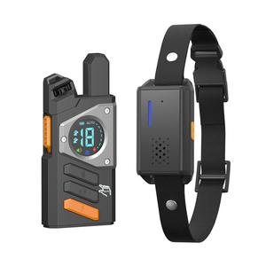 Een Twee Honden Oplaadbare Schokbestendige Elektrische Hond Training Halsband Afstandsbediening <span class=keywords><strong>500M</strong></span> Bereik Ip67 Waterdicht Voor Puppy Huisdier - Product Image 2