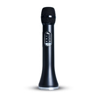 L-1288 40W Microphone sans fil professionnel avec changeur de voix pour karaoké et système de sonorisation