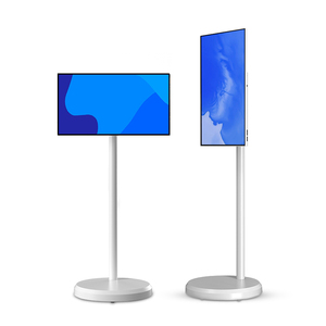 4Gb+64Gb <b>Led</b> Display 21.5 Inch Gaming Monitor Interactive Smart Televisor Rotatable Portable Rechargeable Television Touch Scree - Product Image 1