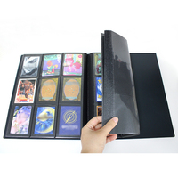 Classeur à anneaux en PP pour cartes de baseball, avec 9 pochettes, en cuir, pour cartes gradées et cartes à collectionner