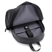 Mochila sencilla para ordenador portátil con logotipo personalizado, duradera, Oxford y forro de poliéster, cremallera impermeable, hecha de material de primera calidad