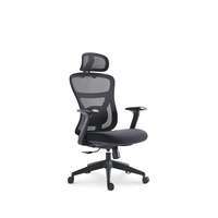 Chaise de bureau ergonomique moderne en maille JOHOOFURNITURE avec appui-tête, vente directe usine, chaise de bureau confortable avec coussin épais