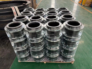 Đơn Sphere EPDM ống thổi linh hoạt mở rộng Doanh mạ kẽm mặt bích khớp với áp suất thấp đặt hàng tối thiểu 1 mảnh - Product Image 3