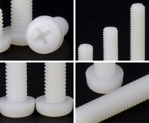 Serrure Nutplastic <span class=keywords><strong>Vis</strong></span> Écrou <span class=keywords><strong>M10</strong></span> Avec Tête En Nylon X 60 Blanc Boulon Hexagonal M2 Pan <span class=keywords><strong>Vis</strong></span> Patch 4Mm m2 <span class=keywords><strong>vis</strong></span> en titane - Product Image 4