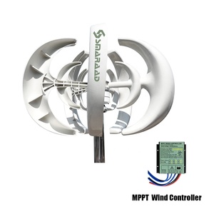 Smaraad Grandes Ofertas Farol Vertical Nuevo Diseño Blanco / Verde 12V 24V 1000W Generador Magnético Turbinas Eólicas SR-1000 Generador Magnético - Product Image 6