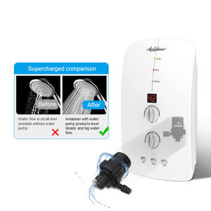 Ducha Eléctrica de 5500W con Bomba, Calentador de Agua Instantáneo para Baños Compactos - Product Image 5