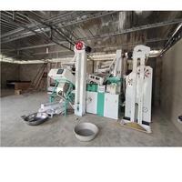 Machine à décortiquer le riz compacte automatique avec moteur, usine de polissage du riz, capacité 1000 kg/h, 380V, déstonneur multifonctionnel et vibrateur