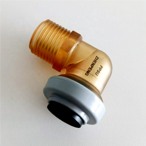 16 мм 90 градусов Push-Fit Male Adapterc Push Fit Мужской Колено Pex фитинги для обжимных фитингов Pex разъем PE-RT труб - Product Image 2