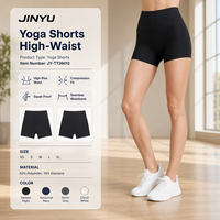 Shorts de yoga taille haute noirs pour femmes, non toxiques, en stock local à Perth, offre jackpot, SYD MEL BNE Australie