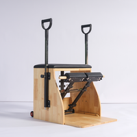 Nouvelle vente chaude Studio fitness exercice réformateur stabilité bois de chêne wunda combo pilates chaise