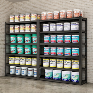 מוסך מתכווננת ללא חולצה מדפים יחידת אבקת מצופה 150 ק "ג - Product Image 4