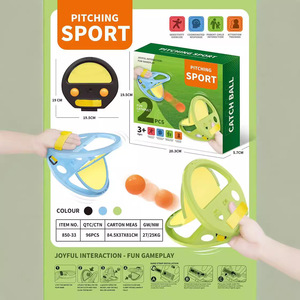 Plastic handvangende strandbal voor buiten, tafeltennis, interactief speelgoed voor ouder-kind, sensorische integratie. - Product Image 2