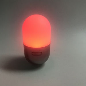 USB Có Thể Sạc Lại Xách Tay Cắm Trại Đèn Quà Tặng Đầy Màu Sắc Tumbler Ánh Sáng Ban Đêm LED Tumbler Trứng Đèn Pin Viên Nang Hình Dạng Ánh Sáng - Product Image 6