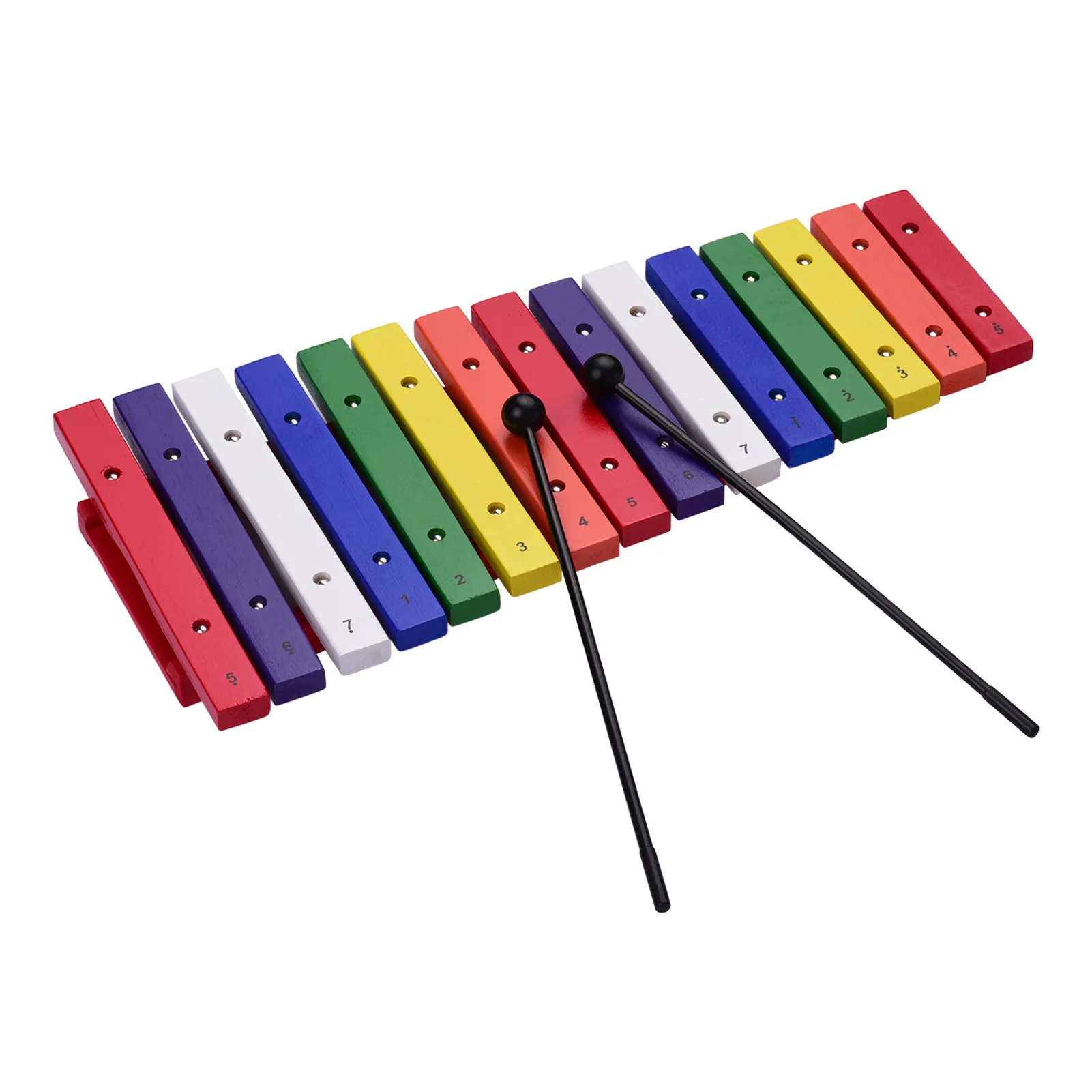 15キー木琴カラフルな音楽打楽器音楽感覚発達のための初期教育楽器