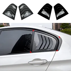 Wholesale Carbon Fiber Rear Window Louver Shutter Side Vent Cover Trim For BMW F30 320i 325i 330i
