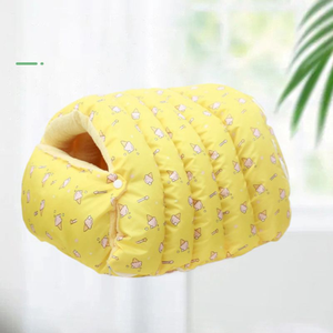 USMILEPET Gestreiftes Faltbares Modernes Arktisches <span class=keywords><strong>Fleece</strong></span> Tragbares Haustierbett für Katzen & Hunde Maschinenwaschbar Geschlossenes Design - Product Image 6