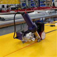 Machine à souder à air chaud Weldy ETL pour bâche en PVC, bannière en vinyle, jointure