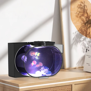 <strong>Tabletop</strong> Viewing <strong>Small</strong> <strong>Aquarium</strong> Simple <strong>Small</strong> Fish Breeding tank Transparent Fish tank Fish <strong>Aquarium</strong> tank <strong>Aquariums</strong> - Product Image 2