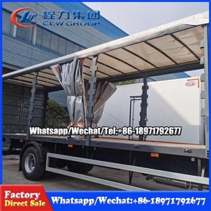 Precio de fábrica ISUZU GIGA <span class=keywords><strong>FVR</strong></span> 4X2 Puerta lateral Cortina abierta Van Truck para la <span class=keywords><strong>venta</strong></span> - Product Image 2