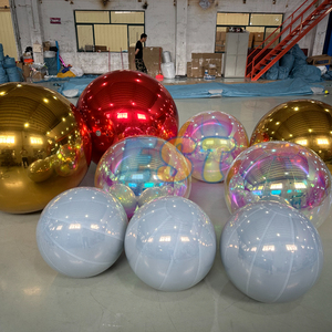 Bán hàng nóng giá rẻ đầy màu sắc PVC <span class=keywords><strong>Inflatable</strong></span> phản quang bóng <span class=keywords><strong>Inflatable</strong></span> giáng sinh gương bóng <span class=keywords><strong>Inflatable</strong></span> Sphere gương bóng - Product Image 3