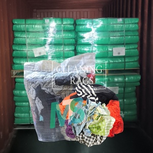 Trapos de algodón de alta calidad al por mayor, trapos de algodón de colores para limpieza industrial, trapos de limpieza y secado. - Product Image 1